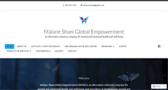 Desktop Screenshot of malaneshani.com