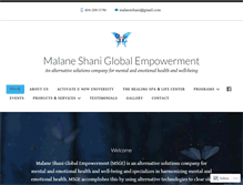 Tablet Screenshot of malaneshani.com